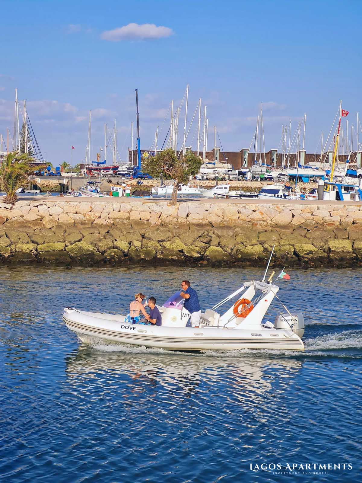 Marina waterfront
